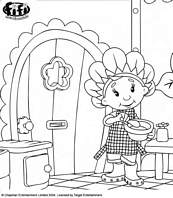 coloriage fifi des floramis cuisine